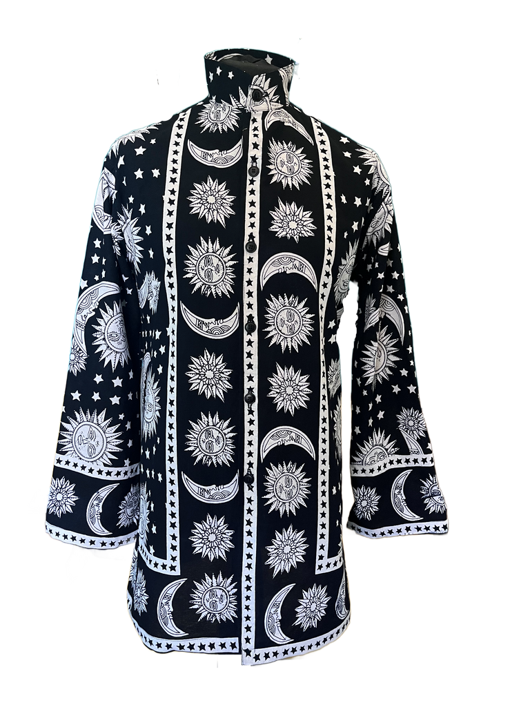 Black Astral Kaftan