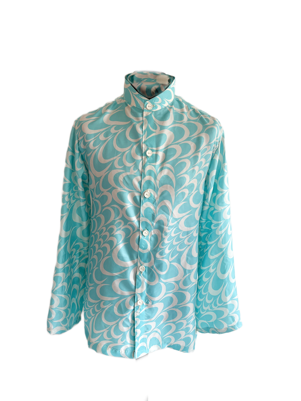 Blue Dream Vintage Psychedelic Kaftan Shirt