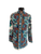 Tree of Life Kaftan Shirt Blue Green - Dream Dragon