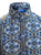 psychedelic blue kaftan shirt