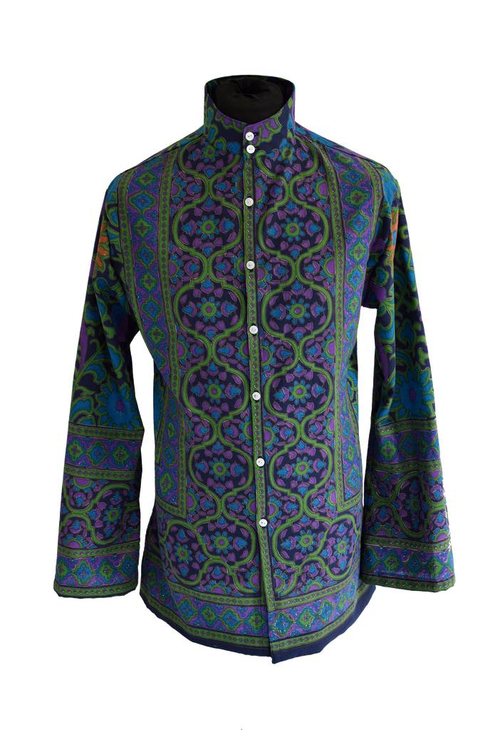 Purple Kaleidoscope Kaftan